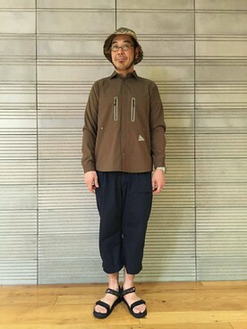 小野さん（メンズ・185cm）の春コーディネート