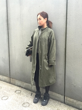 石岡真実さんのコーディネート