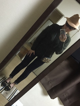 「NET（ネット）のアイテム（パンプス）」を使った、MICHIKA.Kさん（レディース・171cm）の秋コーディネート
