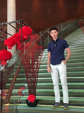 「coordinate」｜lim Gianさん（メンズ・186cm）の春コーディネート