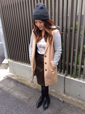 ERINAさん（レディース・164cm）の秋コーディネート