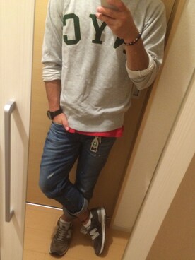 けいすけさん(メンズ・163cm)の秋コーディネート