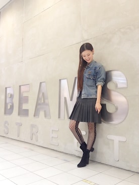 「グランジ」｜「アイテム（ソックス/靴下）」を使った、たてやんさん（レディース・168cm）の秋コーディネート