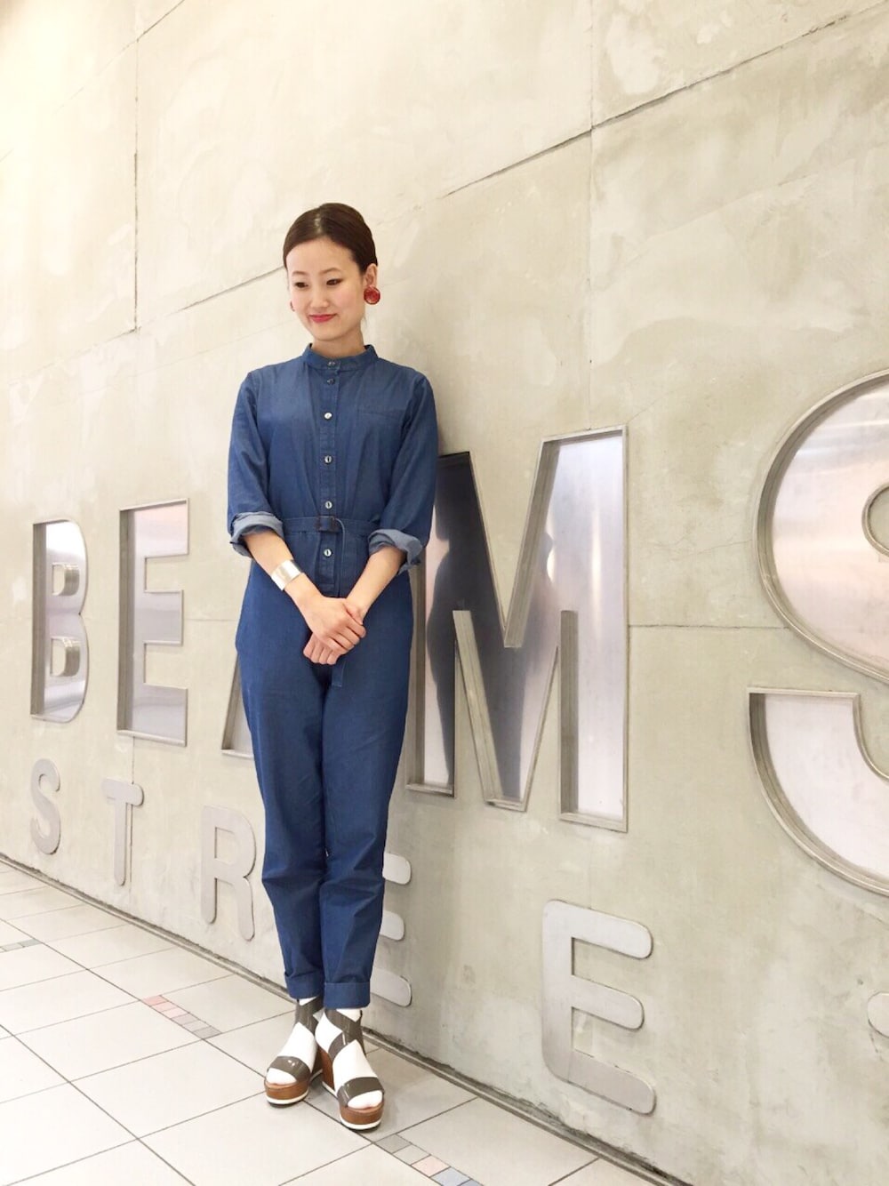 A.P.C.のつなぎ/オールインワンを使った人気ファッション