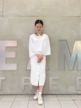 「アイテム（レッグウェア）」を使った、たてやんさん（レディース・168cm）の春コーディネート