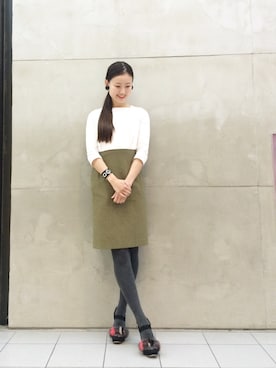 「carven」｜たてやんさん（レディース・168cm）の冬コーディネート