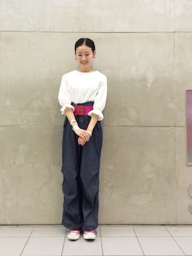 たてやんさん（レディース・168cm）の春コーディネート