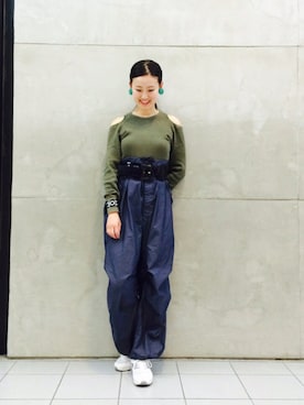 たてやんさん（レディース・168cm）の春コーディネート