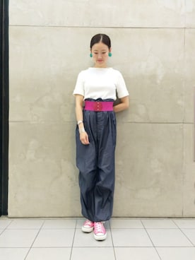 たてやんさん（レディース・168cm）の春コーディネート