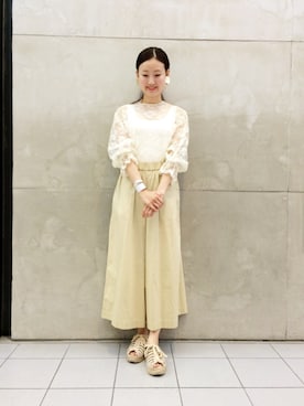 たてやんさん（レディース・168cm）の春コーディネート