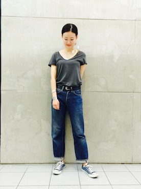 たてやんさん（レディース・168cm）の夏コーディネート