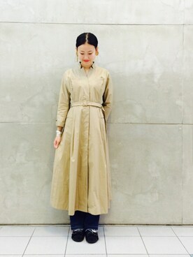 「Current/Elliott（カレントエリオット）のアイテム」を使った、たてやんさん（レディース・168cm）の秋コーディネート