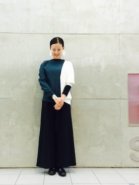 「Church's（チャーチ）のアイテム」を使った、たてやんさん（レディース・168cm）の秋コーディネート