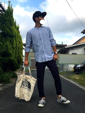 はらぺこ たける。さん（メンズ・168cm）の夏コーディネート