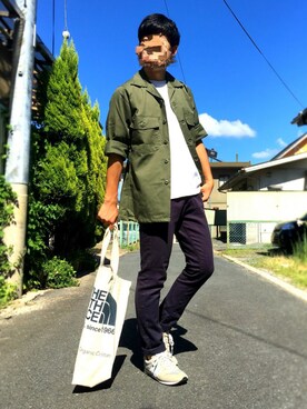 はらぺこ たける。さん（メンズ・168cm）の夏コーディネート