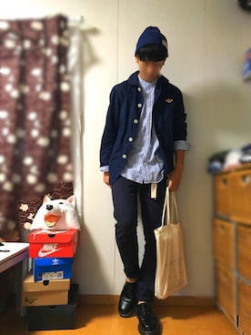 はらぺこ たける。さん(メンズ・169cm)の秋コーディネート