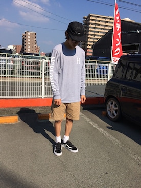 「ベルクロ」｜ひゃみさん（メンズ・169cm・10代）の秋コーディネート