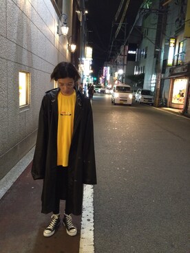 「vetements」｜「アイテム（ナイロンジャケット）」を使った、ひゃみさん（メンズ・169cm）の秋コーディネート