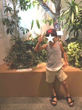 shota*さん（キッズ・120cm）の夏コーディネート