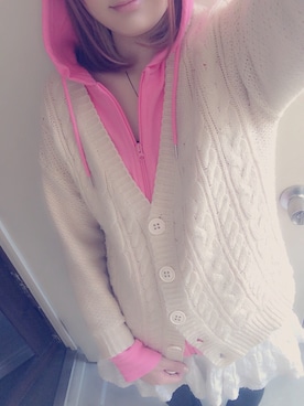 「フード」｜RICOさん（レディース・168cm）の冬コーディネート