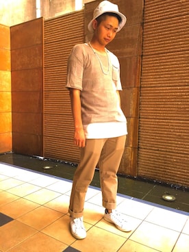 うちすけさん（メンズ・170cm）の夏コーディネート