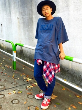 うちすけさん(メンズ・170cm)の秋コーディネート