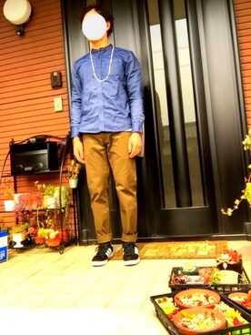 hさん（メンズ・166cm）の春コーディネート