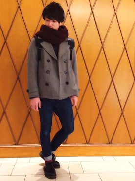 Kopenさん（メンズ・171cm）の冬コーディネート