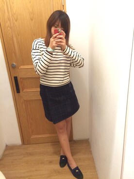 「PULL&BEAR（プルアンドベア）のアイテム（PC・スマホグッズ/家電）」を使った、すのーうぃ★さん（レディース・170cm）の冬コーディネート