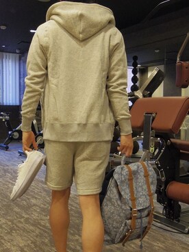 「PINE（パイン）のアイテム」を使った、G-MILANさん（メンズ・165cm）の夏コーディネート