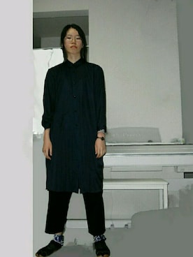 「diddlediddle（ディドルディドル）のアイテム（トップス）」を使った、圭さん（レディース・174cm）の春コーディネート