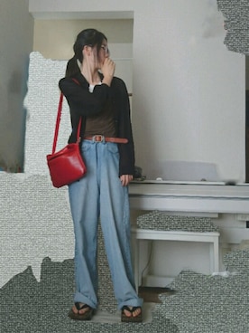 圭さん（レディース・174cm）の夏コーディネート