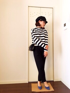 「cachenez（カシュネ）のアイテム」を使った、☺︎⑅◡̈*❤︎さん（レディース・156cm）の秋コーディネート