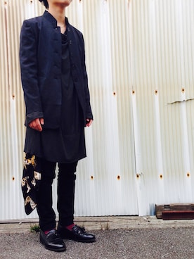 「タッセル」｜「アイテム（その他アウター）」を使った、Daichi.hさん（メンズ・170cm）の春コーディネート