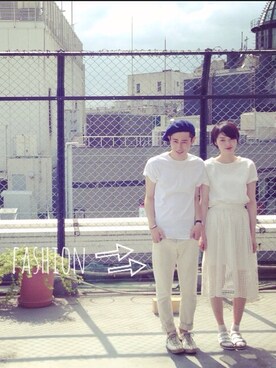 金子真由美さん（レディース・168cm）の夏コーディネート