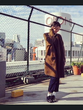 金子真由美さん(レディース・168cm)の秋コーディネート