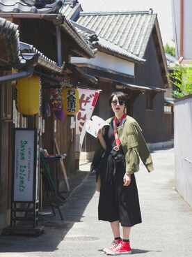 金子真由美さんのコーディネート