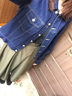 「ANOTHER BRANCH（アナザーブランチ）のアイテム（スカート）」を使った、wwwwwataさん（レディース・160cm）の春コーディネート