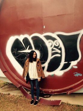 「MONKI」｜Eriko_Kusoさん（レディース・167cm）の冬コーディネート