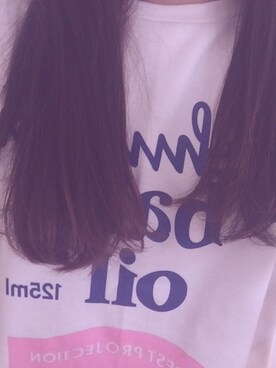 「me（ミイ）のアイテム（トップス、ホワイト系）」を使った、きゃれんさん（レディース）の冬コーディネート