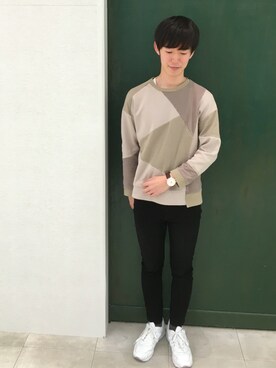 「BERING（ベーリング）のアイテム」を使った、NORDICFeeling 新宿店スタッフさん（メンズ・175cm）の冬コーディネート