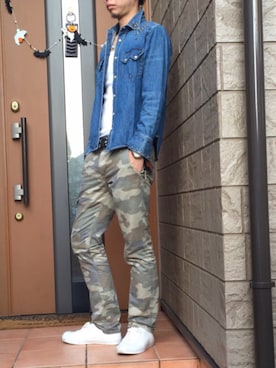 「コンバース ジャックパーセル」｜あっちゃんさん（メンズ・176cm）の秋コーディネート