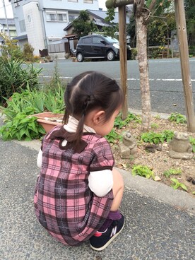 「おさんぽ」｜zabethさん（レディース・90cm）の秋コーディネート