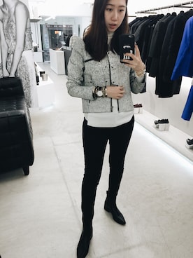 「vitafede」｜blanccchiさん（レディース・171cm）の冬コーディネート