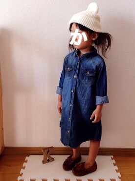 kannaさん（キッズ・90cm）の秋コーディネート