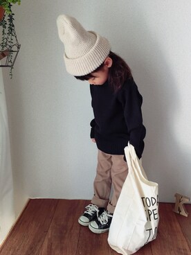 kannaさん（キッズ・90cm）の秋コーディネート