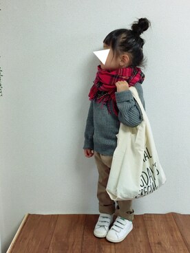kannaさん（キッズ・90cm）の秋コーディネート