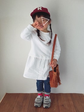 kannaさん(キッズ・90cm)の冬コーディネート