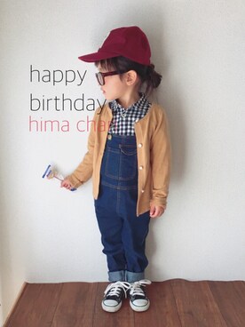 kannaさん(キッズ・90cm)の冬コーディネート