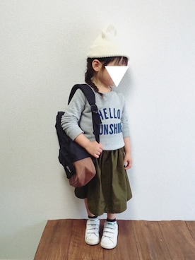 kannaさん（キッズ・90cm）の春コーディネート